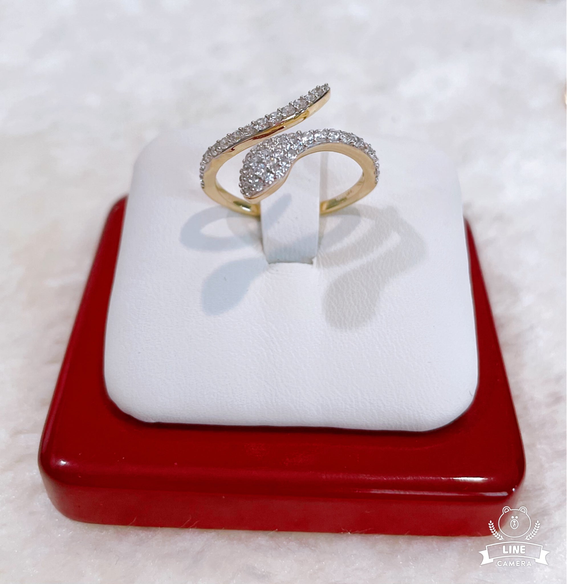 Gold Snake Ring 14k