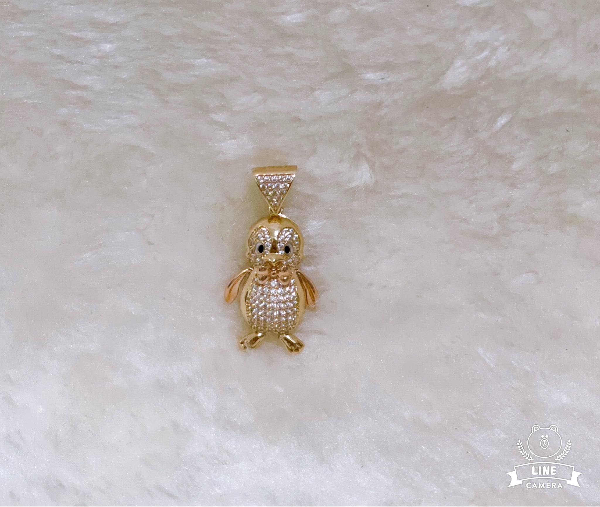 Gold 14k Penguin Charm