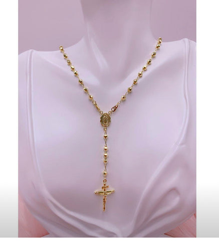 14k Gold Rosary